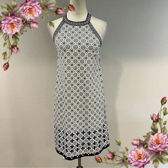 Max Studio | Dresses | Maxstudio Floral Patterned Halter Mini Dress Size  Small | Poshmark